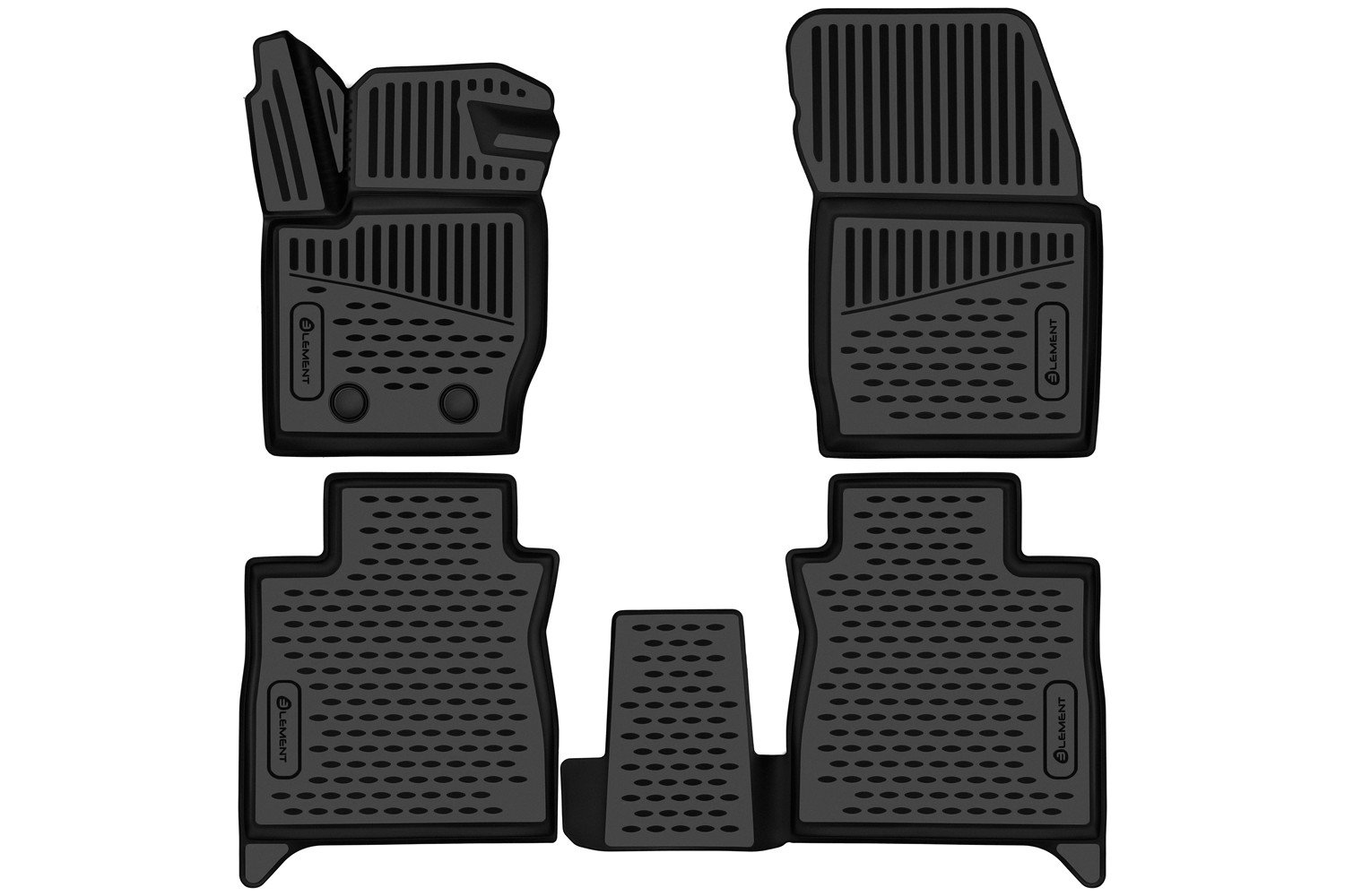 3 699 р. Коврики 3D в салон подходят для HAVAL H5 2024 - 4шт. (полиуретан)  Хавал Н5 Element element3dan0718210k  с доставкой в г. Воронеж