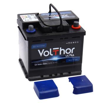 8 599 р. Аккумулятор VOLTHOR Ultra 50Ач обратная полярность VOLTHOR 6ст50(0) 55010  с доставкой в г. Воронеж. Увеличить фотографию 2
