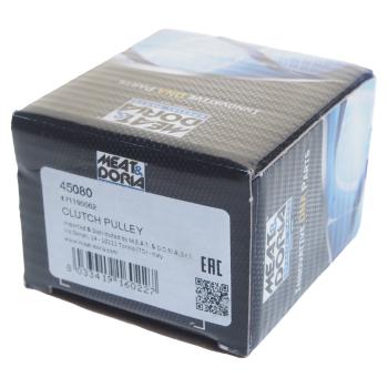 3 699 р. Шкив VW Golf (04-14) AUDI A3 (08-13) SEAT Leon (06-13) SKODA Octavia (09-13) генератора MEAT&DORIA MEAT&DORIA 45080  с доставкой в г. Воронеж. Увеличить фотографию 4