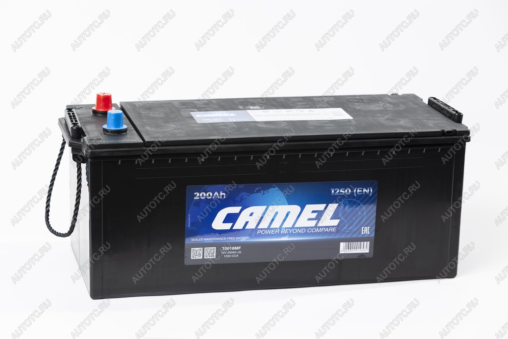 22 699 р. Аккумулятор CAMEL 200Ач обратная полярность CAMEL 6ст200(3) d5  с доставкой в г. Воронеж