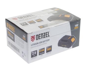 3 899 р. Аккумулятор 18.0V 2.0Ач Li-Ion DENZEL DENZEL 28435  с доставкой в г. Воронеж. Увеличить фотографию 5