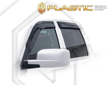 Дефлекторы окон (Short Box) CA Plastic Dodge Ram 1500 4 DJ,DS Crew Cab (2008-2012)