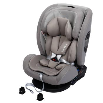 Автокресло детское 0-36кг (0+I-ll-IlI) 0-12лет grey OREX Isofix HAPPY BABY HAPPY BABY 4690624127625 HAPPY BABY 4690624127625