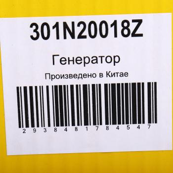 16 249 р. Генератор SUZUKI Grand Vitara ZAUFER ZAUFER 301n20018z ZAUFER 301n20018z  с доставкой в г. Воронеж. Увеличить фотографию 5