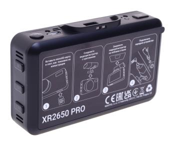 15 249 р. Видеорегистратор с радар-детектором GPS NAVITEL NAVITEL xr2650pro  с доставкой в г. Воронеж. Увеличить фотографию 2