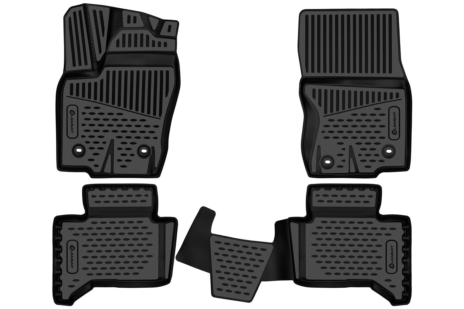 3 199 р. Коврики 3D в салон подходят для TOYOTA Land Cruiser Prado (250) 2023- Внед, 5мест, с накладкой на тоннеле, 4шт.(полиуретан)  Тойота Ленд крузер прадо Element element3da70978210k  с доставкой в г. Воронеж