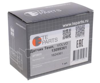 2 659 р. Датчик температуры VOLVO FH1216 охлождающей жидкости TE PARTS TE PARTS 13099361  с доставкой в г. Воронеж. Увеличить фотографию 3