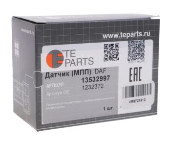 2 269 р. Датчик заднего хода DAF MAN IVECO (M18x1.5мм байонет) TE PARTS TE PARTS 13532997  с доставкой в г. Воронеж. Увеличить фотографию 3