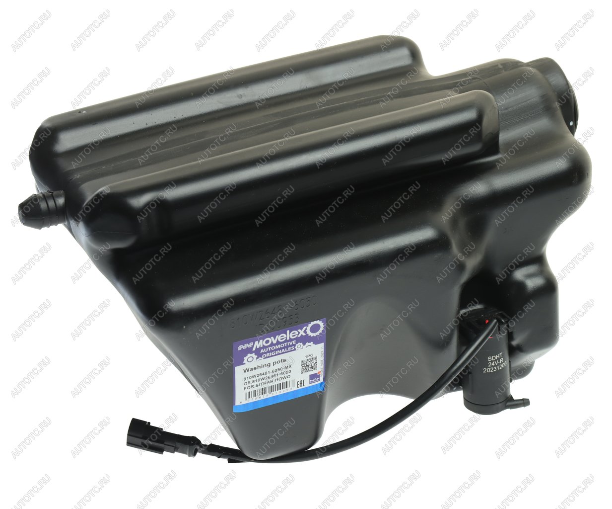 1 779 р. Бачок омывателя SITRAK HOWO в сборе с насосом MOVELEX MOVELEX 810w264816050-mx  с доставкой в г. Воронеж