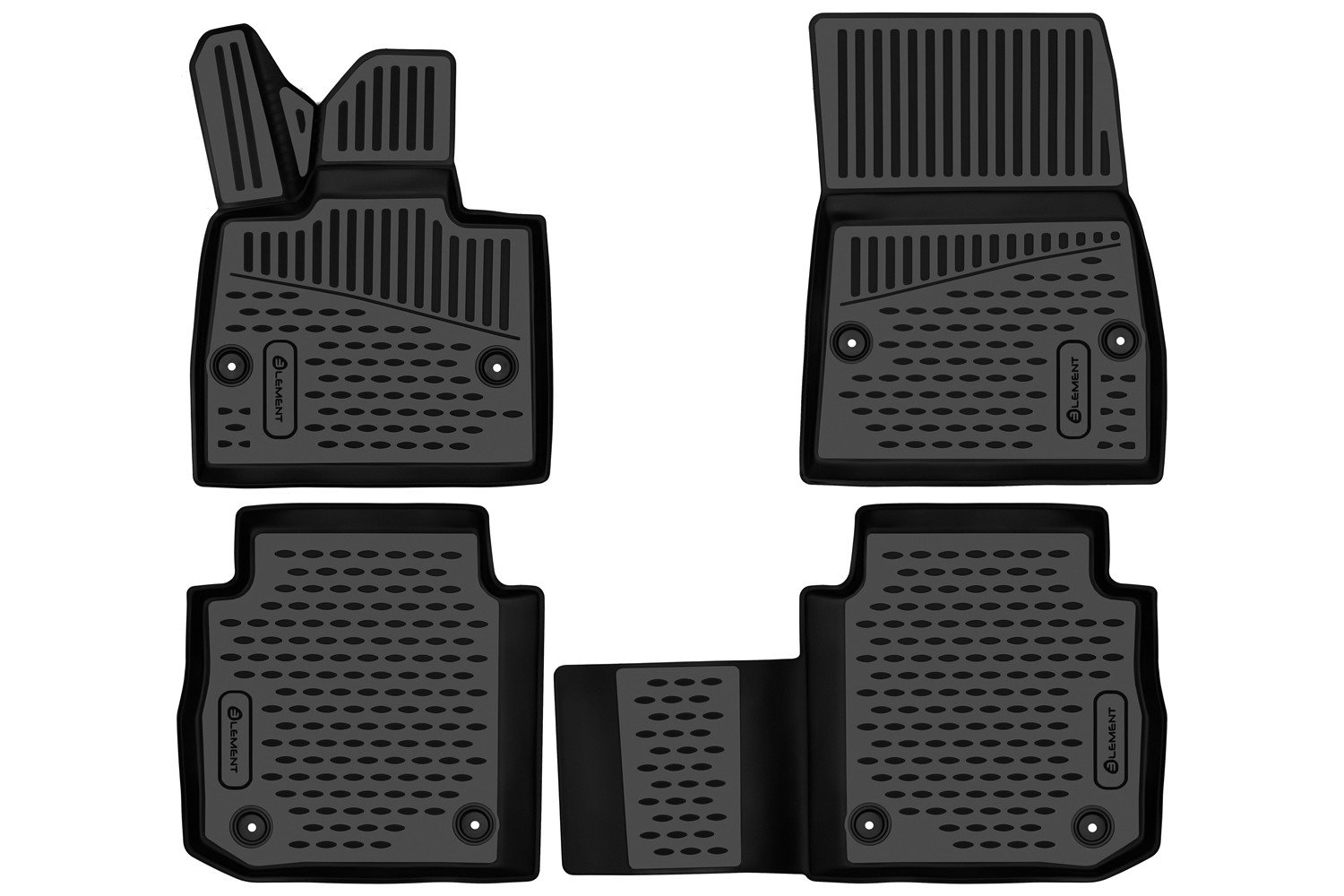 2 679 р. Коврики 3D в салон подходят для Aito M5 2022 - 4шт. (полиуретан)  Аито М5 Element element3da67723210k  с доставкой в г. Воронеж