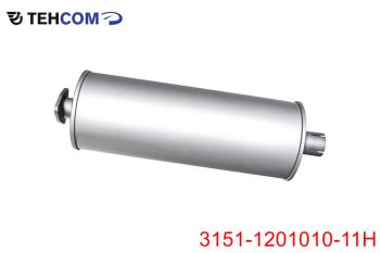Глушитель УАЗ-3151,3741 НО нержавеющая сталь ТЕХКОМ ТЕХКОМ 3151-1201010-11н