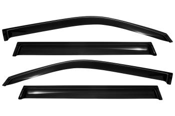 Дефлекторы боковых окон Haval H3 2024-, 4ч., темный  Хавал Х3 SIM nld.shavh32432