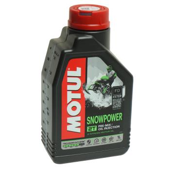 1 259 р. Масло моторное для 2-х тактных двигателей SNOWPOWER 2T 1л MOTUL MOTUL 113243  с доставкой в г. Воронеж. Увеличить фотографию 1