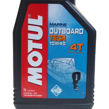 1 439 р. Масло моторное для 4-х тактных двигателей лодок OUTBOARD Tech 4T 10W40 псинт.1л MOTUL MOTUL 112751  с доставкой в г. Воронеж. Увеличить фотографию 3