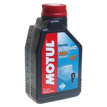 1 439 р. Масло моторное для 4-х тактных двигателей лодок OUTBOARD Tech 4T 10W40 псинт.1л MOTUL MOTUL 112751  с доставкой в г. Воронеж. Увеличить фотографию 1