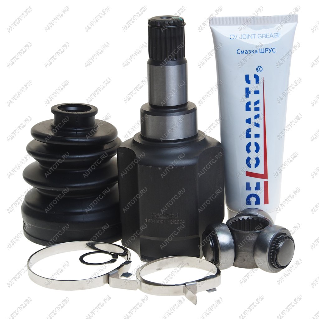 3 399 р. ШРУС внутренний FORD Focus (03-) передний левый DELCOPARTS DELCOPARTS 19345001  с доставкой в г. Воронеж