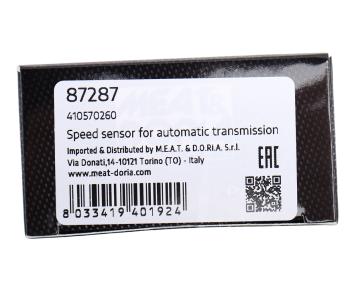 1 269 р. Датчик скорости VW Bora,Golf 4,Passat AUDI 100,A4,A6 АКПП MEAT&DORIA MEAT&DORIA 87287  с доставкой в г. Воронеж. Увеличить фотографию 4