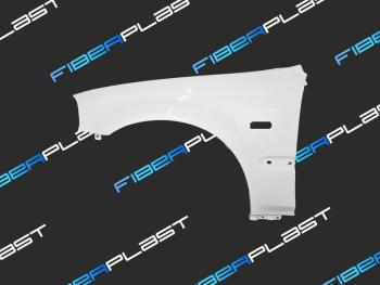 Переднее левое крыло (стеклопластик) Fiberplast Honda Civic EJ,EK,EM седан дорестайлинг (1995-1998)