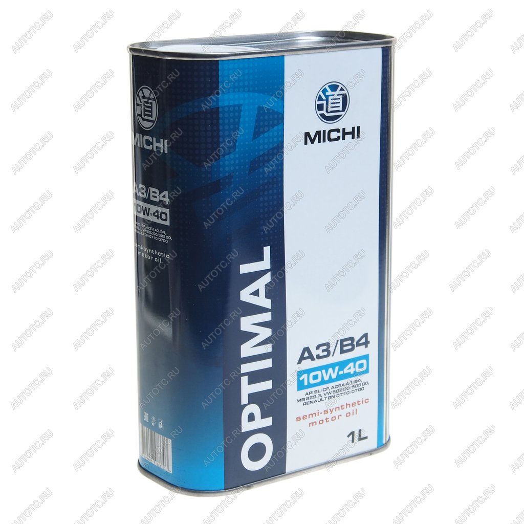 669 р. Масло моторное OPTIMAL A3B4 10W40 псинт.1л MICHI MICHI 4637318  с доставкой в г. Воронеж