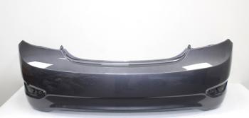 6 699 р. Бампер задний HYUNDAI SOLARIS 10-14 4D Carbon Grey SAE (Серый металлик) ТехноПласт 866114l000sae  с доставкой в г. Воронеж. Увеличить фотографию 1