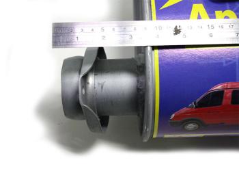 5 849 р. Глушитель ГАЗ-3302 Next дв.Evotech 2.7 ЕВРО-5 усиленный АЗГ АЗГ a21r23-1201008-30  с доставкой в г. Воронеж. Увеличить фотографию 5