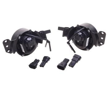 12 899 р. Фара противотуманная BMW 3 (E46,E90),5 (E60) светодиодная комплект (2шт.) MTF MTF fl07bw  с доставкой в г. Воронеж. Увеличить фотографию 2