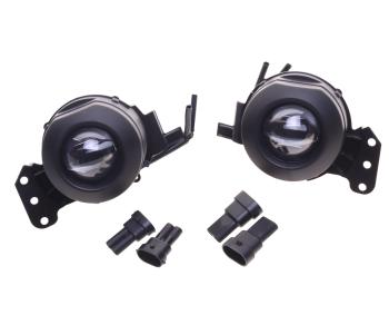 12 899 р. Фара противотуманная BMW 3 (E46,E90),5 (E60) светодиодная комплект (2шт.) MTF MTF fl07bw  с доставкой в г. Воронеж. Увеличить фотографию 1