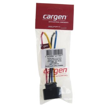 299 р. Разъем VW AUDI SEAT SKODA электрический 4-х контактный с проводом CARGEN CARGEN ax6564  с доставкой в г. Воронеж. Увеличить фотографию 4