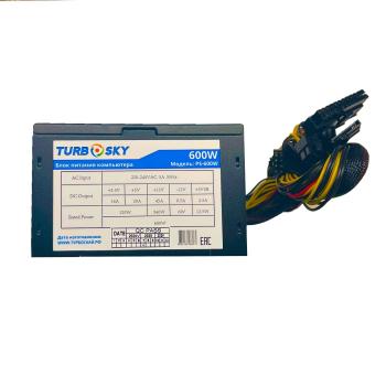 4 499 р. Блок питания компьютера Turbosky PS-600W Turbosky ps600w  с доставкой в г. Воронеж. Увеличить фотографию 3