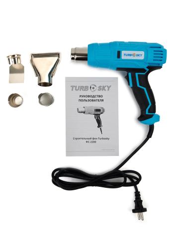 1 999 р. Строительный фен Turbosky ФС-2200 Turbosky fc2200  с доставкой в г. Воронеж. Увеличить фотографию 3