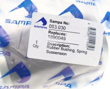 1 099 р. Сайлентблок DAF рессоры передней SAMPA SAMPA 053.030  с доставкой в г. Воронеж. Увеличить фотографию 2
