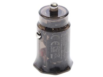 729 р. Устройство зарядное в прикуриватель 1USB + 1 Type C 12V черное XO XO cc50 black  с доставкой в г. Воронеж. Увеличить фотографию 2