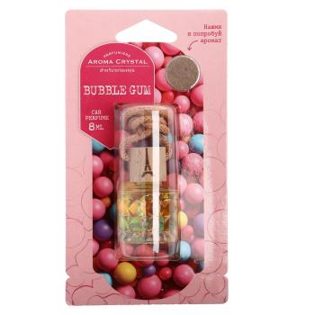 Ароматизатор подвесной жидкостный (bubble gum) с деревянной крышкой 8г Aroma Cristal FOUETTE FOUETTE crys-05