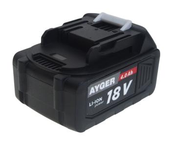 4 199 р. Аккумулятор для электроинструмента 18.0В 4.0Ач AYGER AYGER 1840blm  с доставкой в г. Воронеж. Увеличить фотографию 2