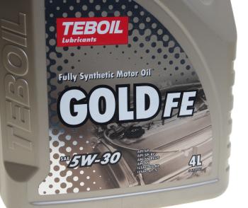 2 399 р. Масло моторное GOLD FE 5W30 синт.4л TEBOIL TEBOIL 3470594  с доставкой в г. Воронеж. Увеличить фотографию 2