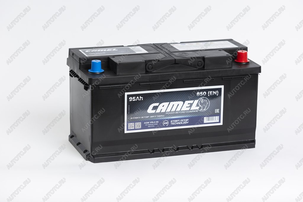 19 849 р. Аккумулятор CAMEL AGM 95Ач обратная полярность CAMEL 6ст95(0) l5  с доставкой в г. Воронеж