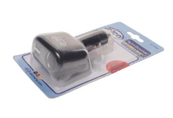 839 р. Разветвитель прикуривателя 2-х гнездовой + 1 USB 12V ALCA ALCA 510100  с доставкой в г. Воронеж. Увеличить фотографию 1