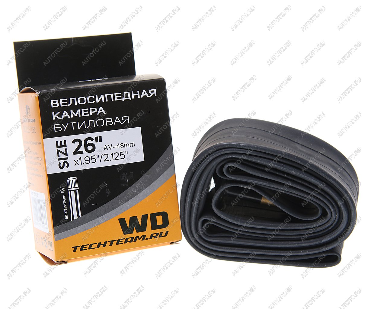 379 р. Камера велосипедная 26 26х1.952.125 автовентиль Forward WANDA WANDA vtu262nr192101  с доставкой в г. Воронеж