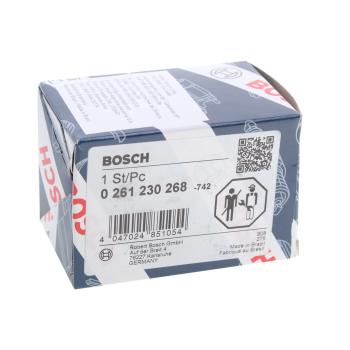 2 199 р. Датчик абсолютного давления воздуха FIAT Doblo (05-) BOSCH BOSCH 0261230268  с доставкой в г. Воронеж. Увеличить фотографию 4