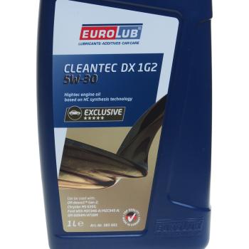 1 399 р. Масло моторное CLEANTEC DXS SPGF-6A 5W30 синт.1л EUROLUB EUROLUB 385001  с доставкой в г. Воронеж. Увеличить фотографию 2