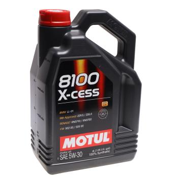 5 899 р. Масло моторное 8100 X-CESS 5W30 синт.4л MOTUL MOTUL 113529  с доставкой в г. Воронеж. Увеличить фотографию 1