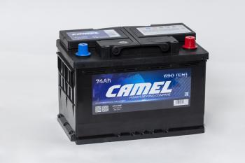 9 599 р. Аккумулятор CAMEL 74Ач обратная полярность CAMEL 6ст74(0) l3  с доставкой в г. Воронеж. Увеличить фотографию 2