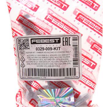 899 р. Болт HONDA ACURA эксцентрик FEBEST FEBEST 0329-009-kit  с доставкой в г. Воронеж. Увеличить фотографию 2