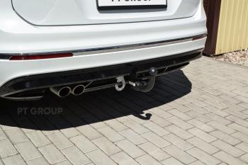 43 999 р. Фаркоп шар AV Petroil Tuning Volkswagen Tiguan NF дорестайлинг (2006-2011)  с доставкой в г. Воронеж. Увеличить фотографию 2
