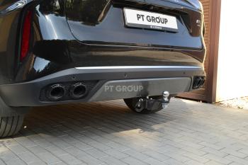 13 699 р. Фаркоп под съемный квадрат Petroil Tuning EXEED RX (2022-2025)  с доставкой в г. Воронеж. Увеличить фотографию 2