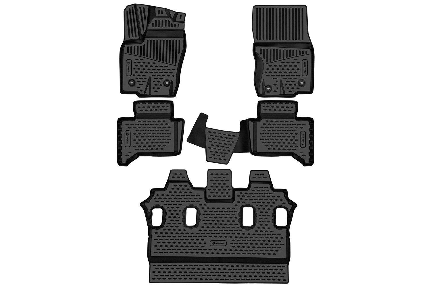 4 499 р. Коврики 3D в салон подходят для TOYOTA Land Cruiser Prado (250) 2023 - 5шт. (полиуретан)  Тойота Ленд крузер прадо Element element3da70977210k  с доставкой в г. Воронеж