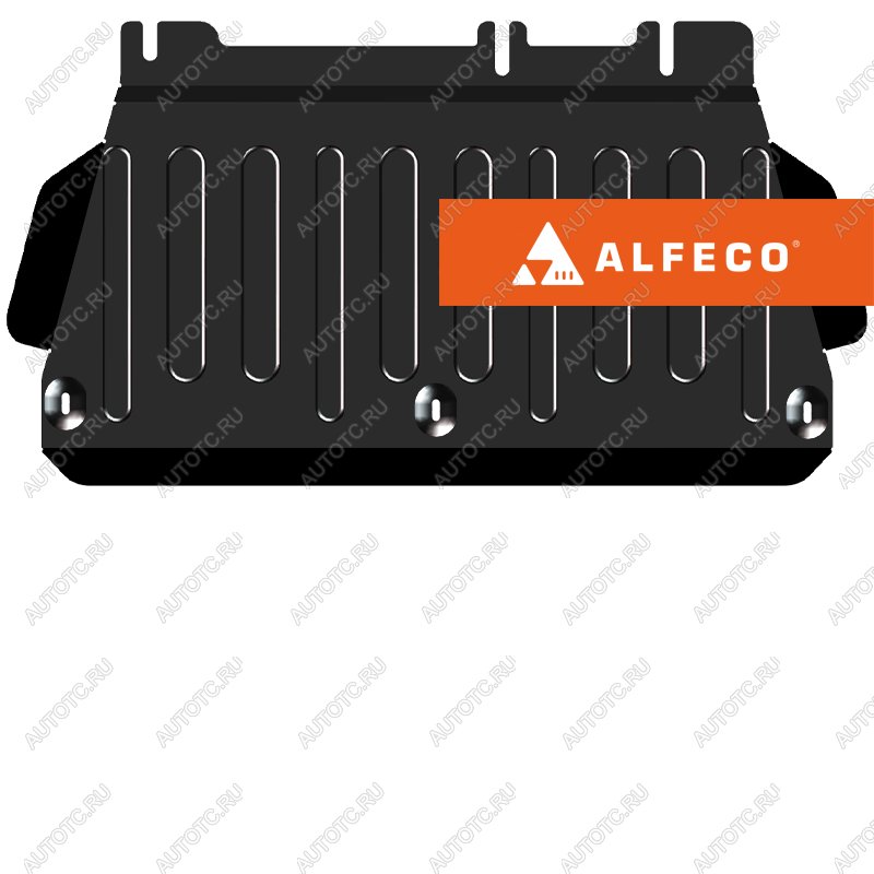 10 549 р. Защита РК (V-3,0 EcoBoost V6 бензин) ALFECO   (алюминий 4 мм)  с доставкой в г. Воронеж