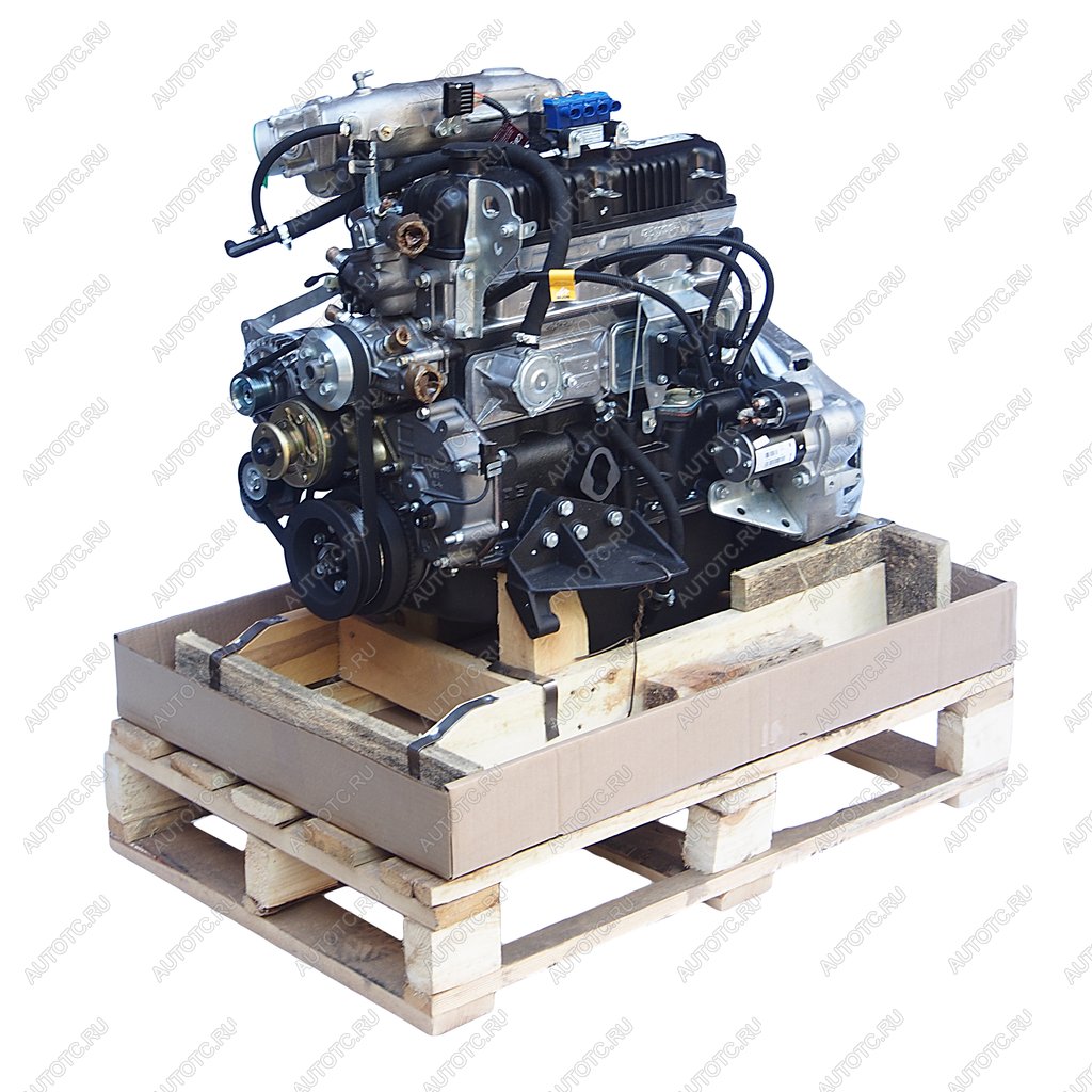 429 999 р. Двигатель УМЗ-421647 (под ГБО) ГАЗ-3302 Бизнес ЕВРО-4 под ГУР, без компрессора (чугунный блок) УМЗ №  с доставкой в г. Воронеж