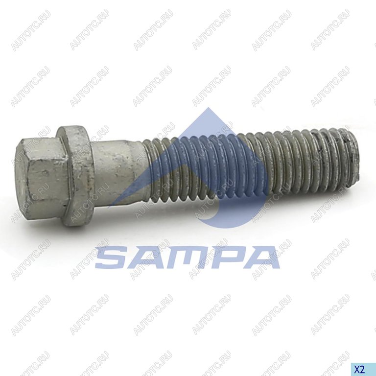 66 р. Болт SCANIA вала карданного (M12х5010.9) SAMPA  с доставкой в г. Воронеж