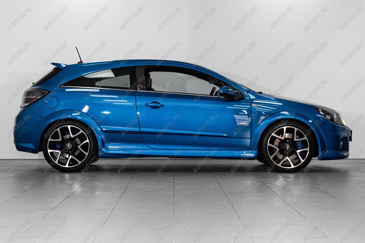 3 289 р. Пластиковые накладки порогов Фанат Тюнинг OPC  Opel Astra  H GTC (2004-2011) хэтчбек 3 дв. дорестайлинг, хэтчбек 3 дв. рестайлинг (неокрашенные (глянец под окраску))  с доставкой в г. Воронеж